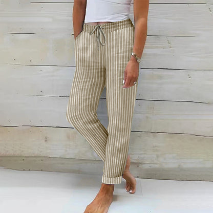 🍂 Women's Cotton Linen Loose Pants – Relaxed Comfort & Effortless Autumn Style