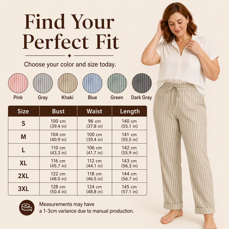 🍂 Women's Cotton Linen Loose Pants – Relaxed Comfort & Effortless Autumn Style