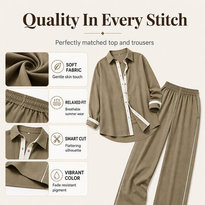 🍂 Women’s Casual 2-Piece Set – Effortless Autumn Style & Everyday Comfort
