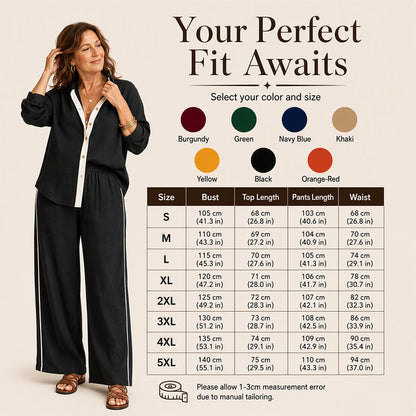 🍂 Women’s Casual 2-Piece Set – Effortless Autumn Style & Everyday Comfort