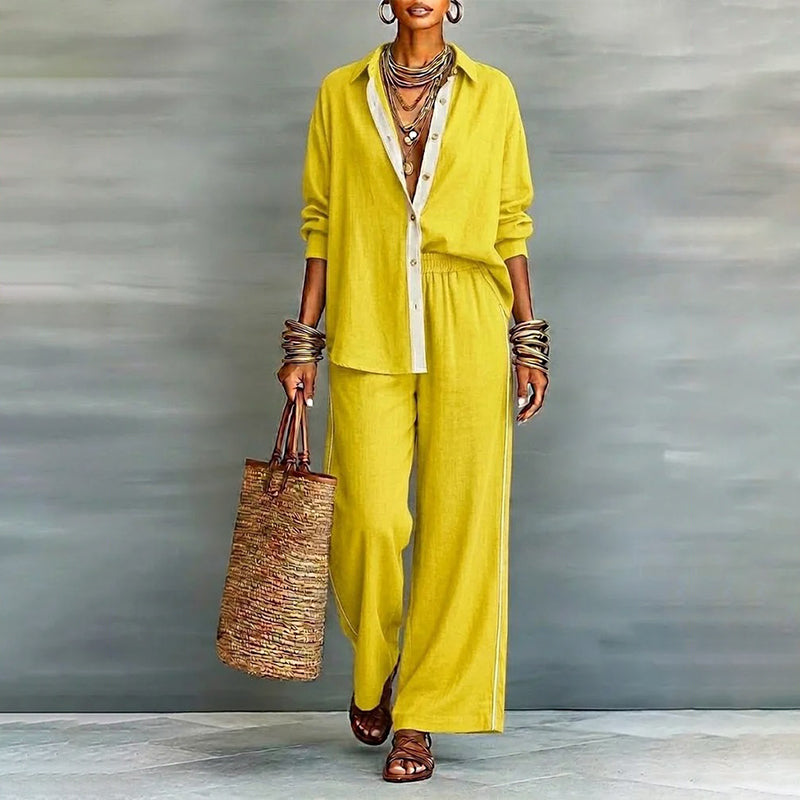 🍂 Women’s Casual 2-Piece Set – Effortless Autumn Style & Everyday Comfort