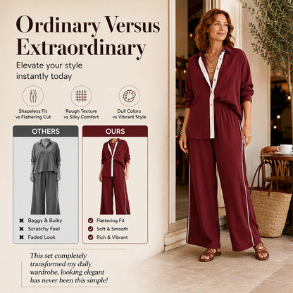 🍂 Women’s Casual 2-Piece Set – Effortless Autumn Style & Everyday Comfort