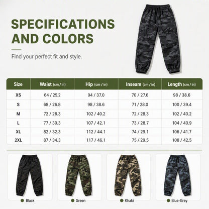 Women's Cargo Pants Lightweight Outdoor Joggers