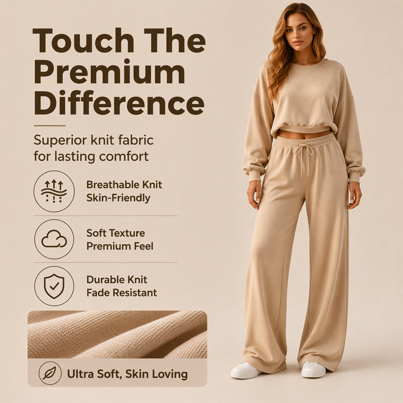 Hot Sale 50% OFF💖Women's Sweatshirt & Pants 2-Piece Set
