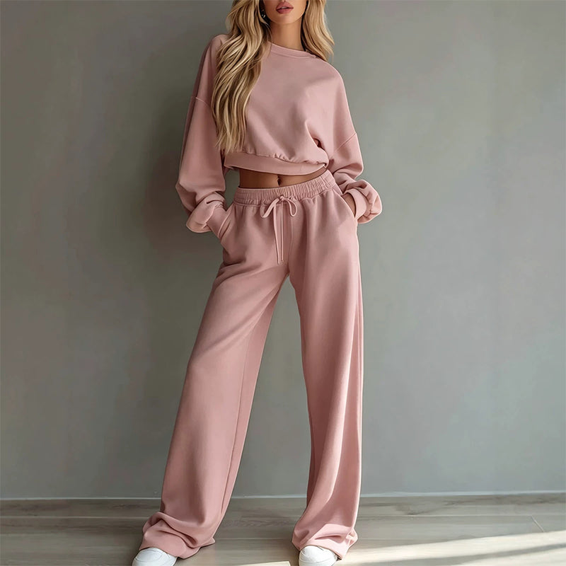 Hot Sale 50% OFF💖Women's Sweatshirt & Pants 2-Piece Set