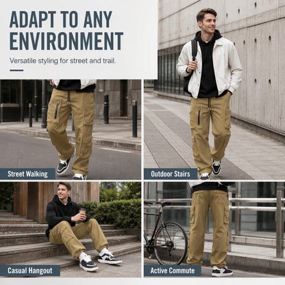 ✨ Urban Utility Style | Multi-Pocket Cargo Pants