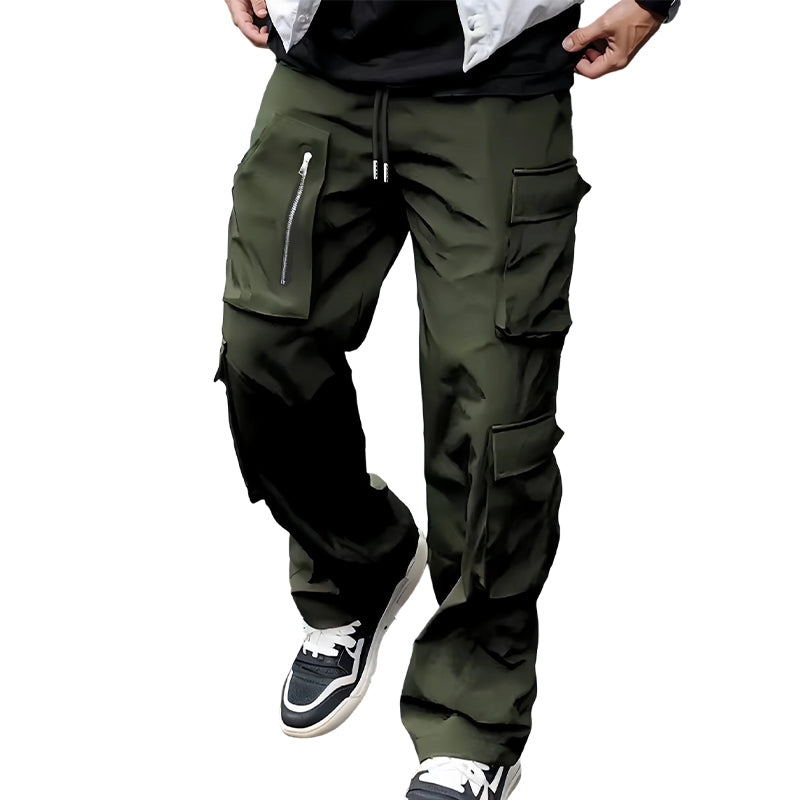 ✨ Urban Utility Style | Multi-Pocket Cargo Pants