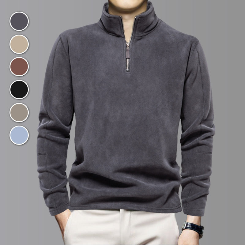 ✨Stylish Half-Zip Long Sleeve Tops for Men