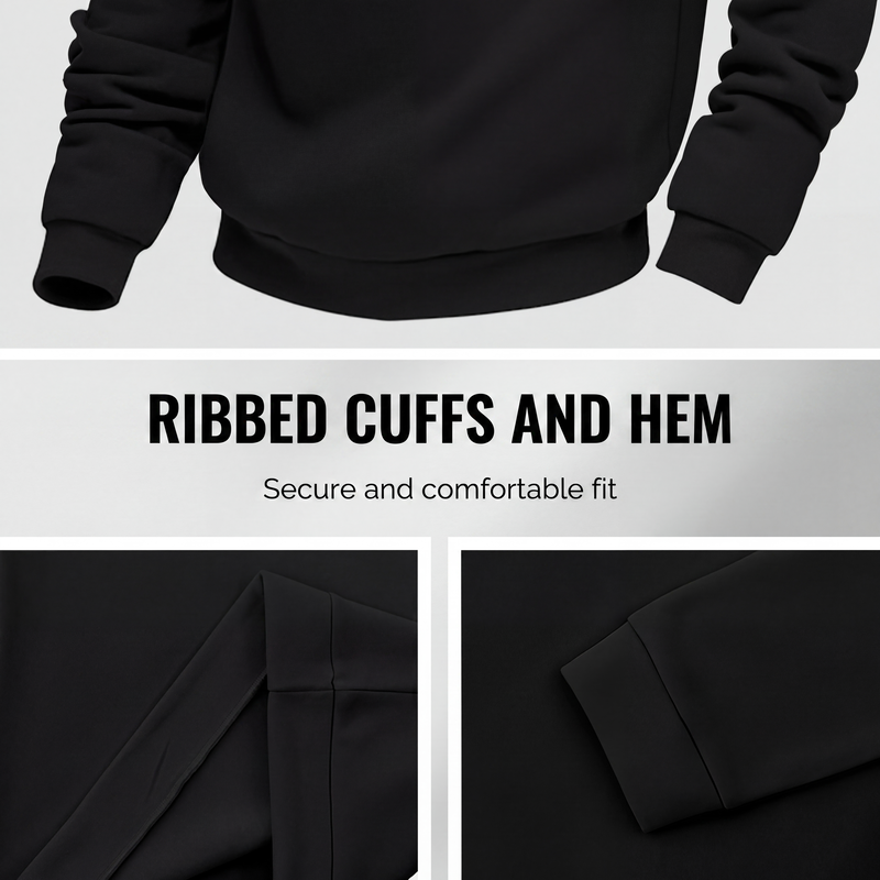 ✨Men's Stand Collar Quarter-Zip Pullover – Smart, Cosy & Effortlessly Versatile
