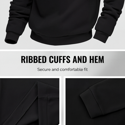 ✨Men's Stand Collar Quarter-Zip Pullover – Smart, Cosy & Effortlessly Versatile