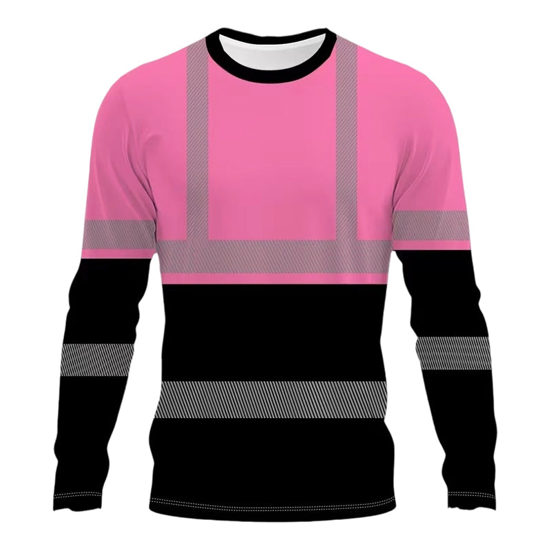 Men's Versatile Color Block Top