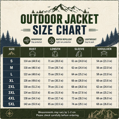 Men's Outdoor Waterproof Warm Jacket