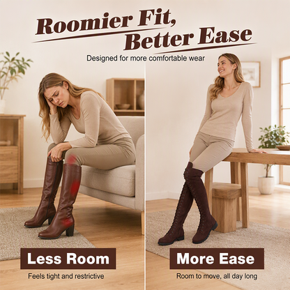 Women's High Lace-Up Over-the-Knee Boots【FREE SHIPPING】