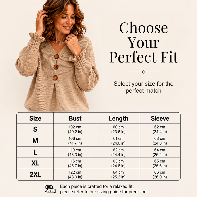 🍂 Women’s V-Neck Knit Jumper – Flattering, Cosy & Effortlessly Chic