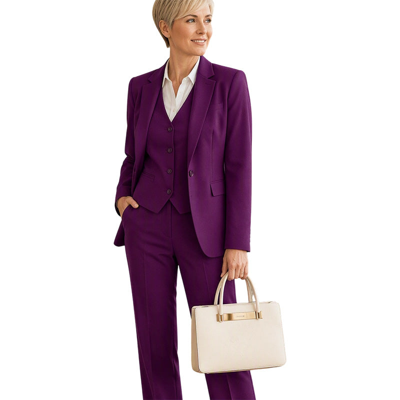 ✨ Premium Professional Style | Women's Blazer, Vest & Pants 3-Piece Suit Set ⚡ Free Shipping