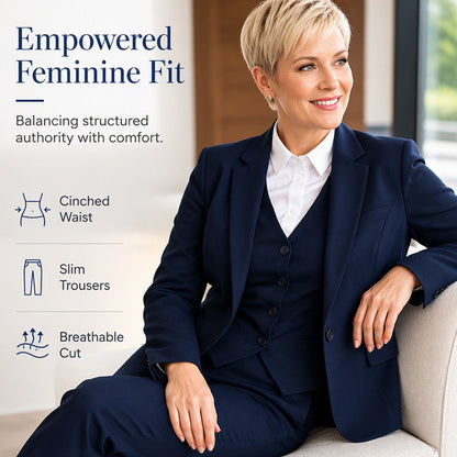 ✨ Premium Professional Style | Women's Blazer, Vest & Pants 3-Piece Suit Set ⚡ Free Shipping