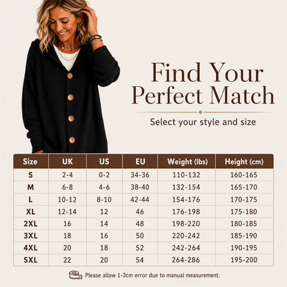 ✨👚Women's Casual Hooded Sweater Cardigan