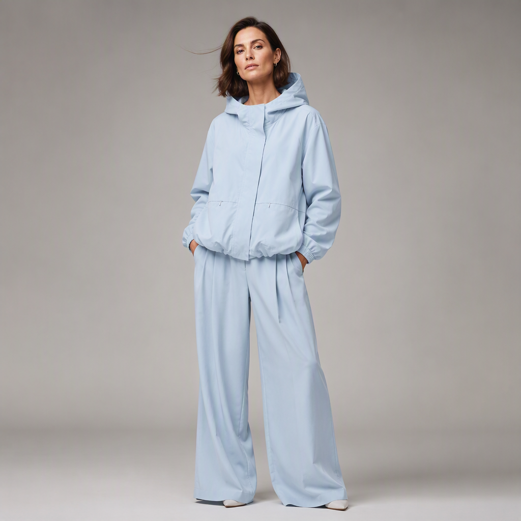 Women's Lightweight Short Windbreaker Jacket 