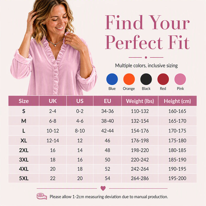 🍂✨ Women's Solid Color Ruffle Neck Blouse – Elegant, Flattering & Effortlessly Chic