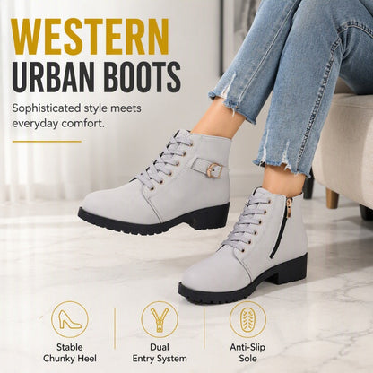 Slip-Resistant Ankle Boots