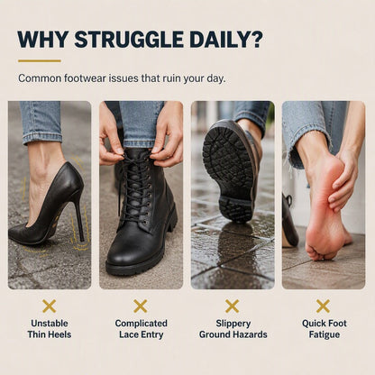 Slip-Resistant Ankle Boots