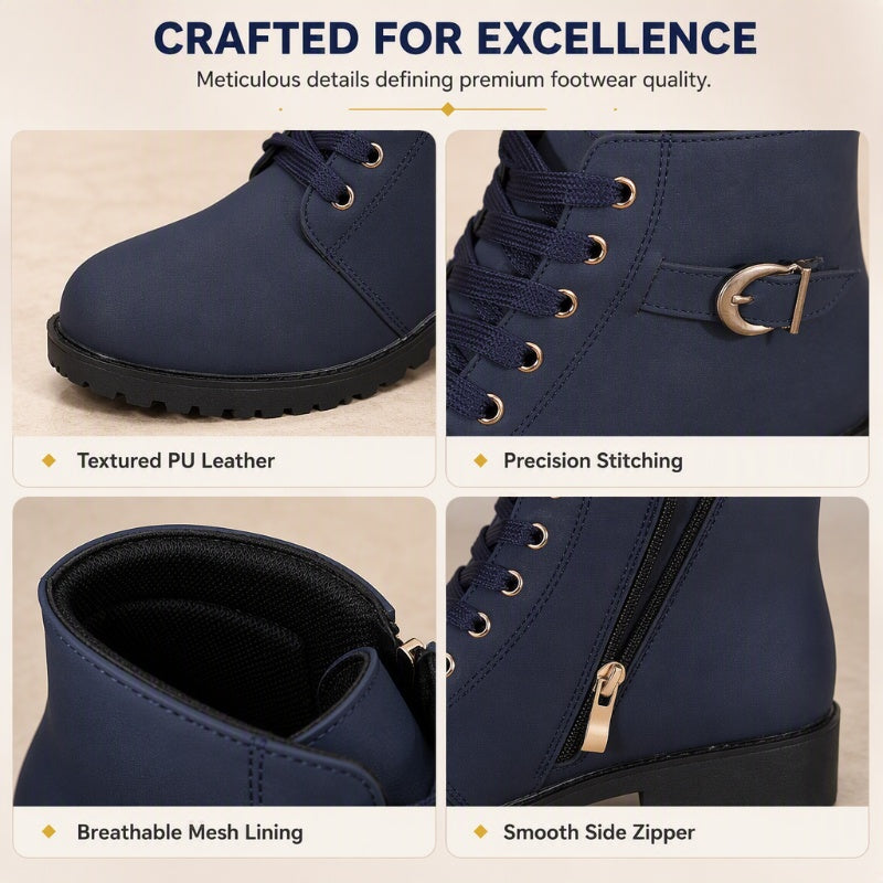 Slip-Resistant Ankle Boots