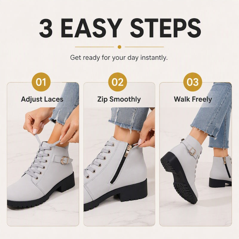 Slip-Resistant Ankle Boots