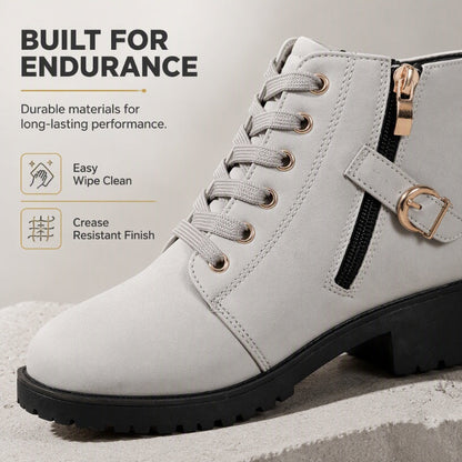Slip-Resistant Ankle Boots