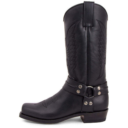Men's Square Toe Western Cowboy Boots【FREE SHIPPING】