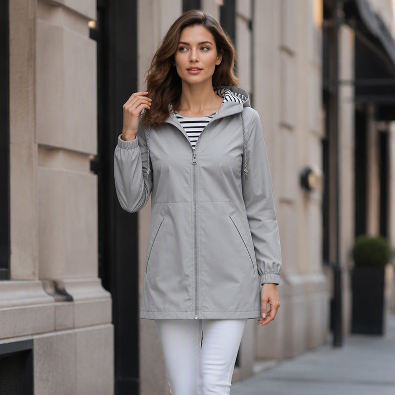 ⏳LAST DAY SALE-60% OFF!!💥Women's Outdoor Waterproof Hooded Jacket🌧🧥