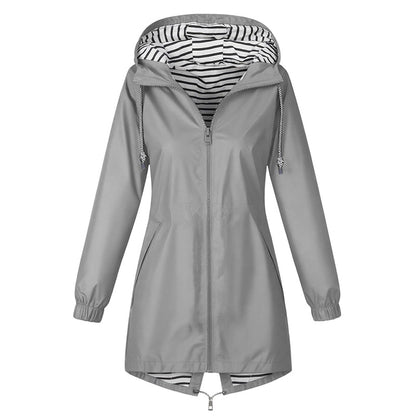 ⏳LAST DAY SALE-60% OFF!!💥Women's Outdoor Waterproof Hooded Jacket🌧🧥