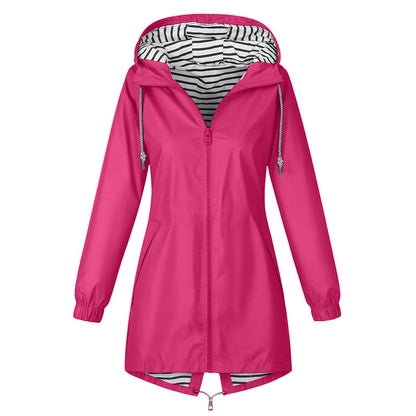 ⏳LAST DAY SALE-60% OFF!!💥Women's Outdoor Waterproof Hooded Jacket🌧🧥