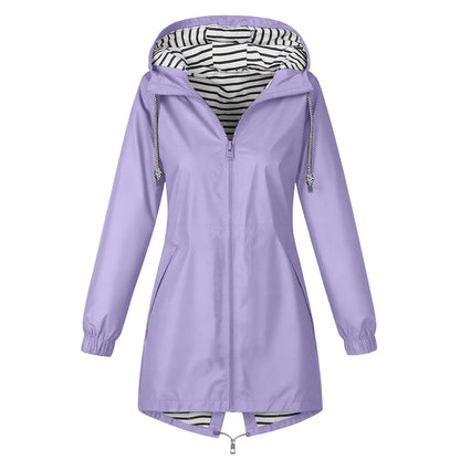 ⏳LAST DAY SALE-60% OFF!!💥Women's Outdoor Waterproof Hooded Jacket🌧🧥