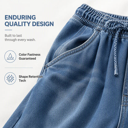 ✨Women's Casual Relaxed Fit Wide Leg Denim Pants✨