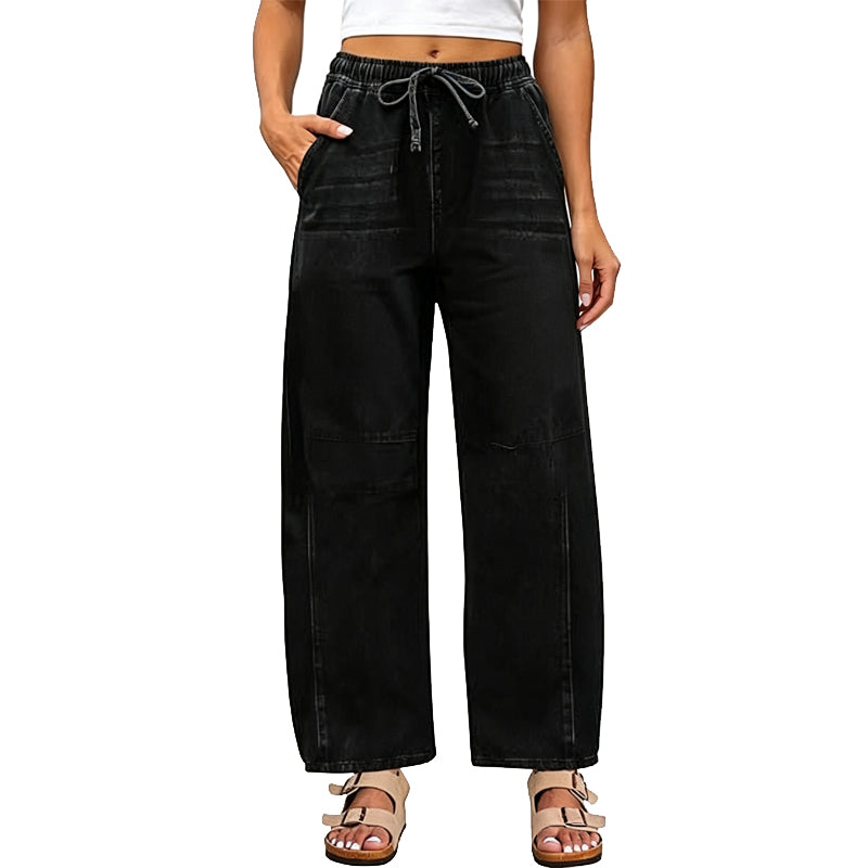 ✨Women's Casual Relaxed Fit Wide Leg Denim Pants✨