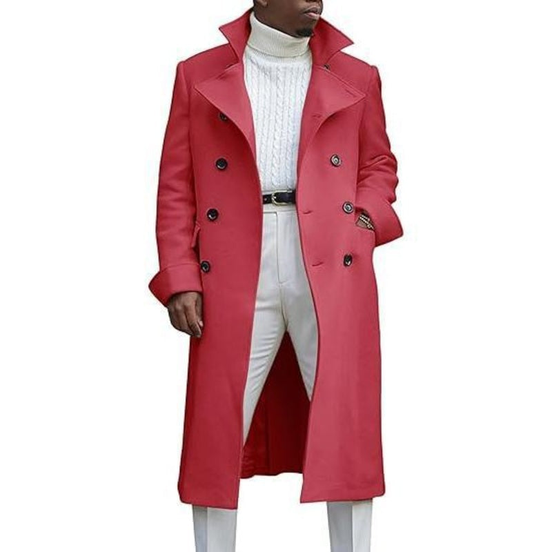 Men's Elegant Refined Warmth Overcoat