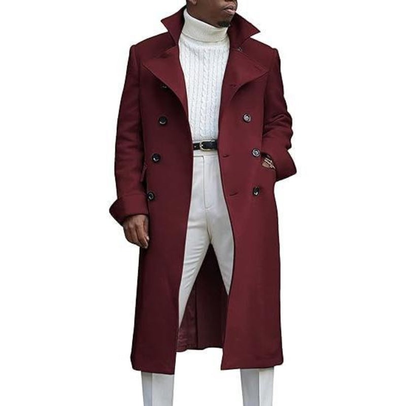 Men's Elegant Refined Warmth Overcoat
