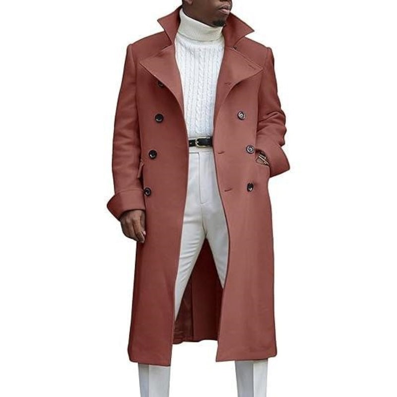 Men's Elegant Refined Warmth Overcoat