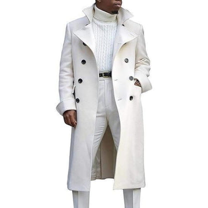 Men's Elegant Refined Warmth Overcoat