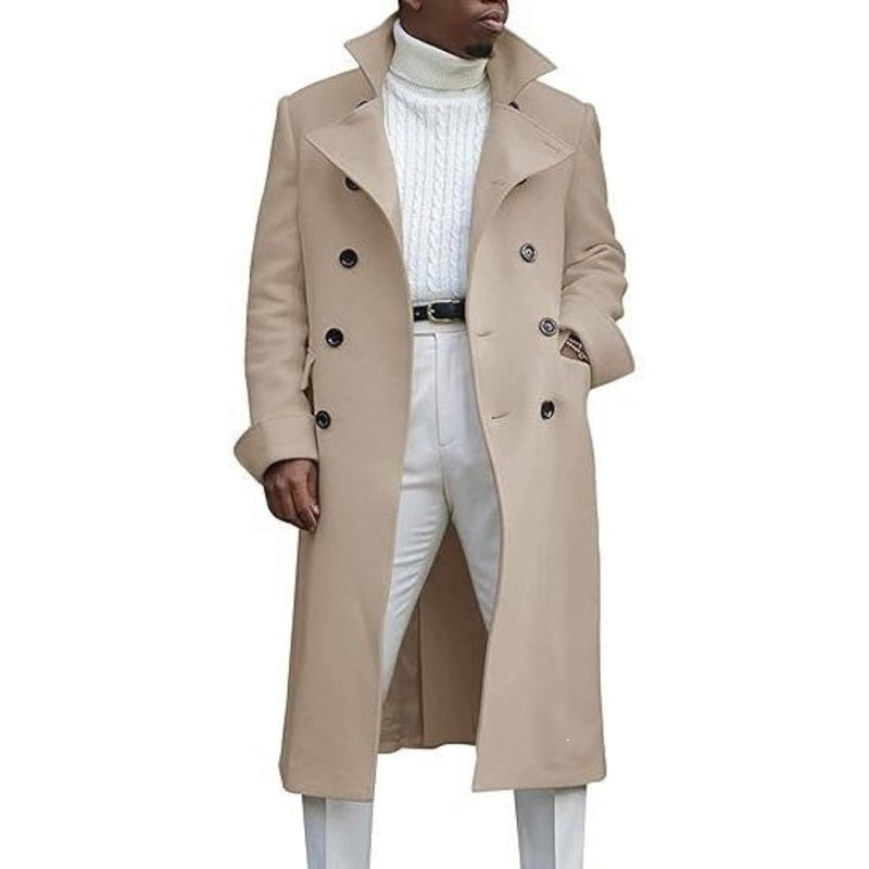 Men's Elegant Refined Warmth Overcoat