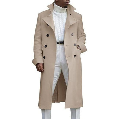 Men's Elegant Refined Warmth Overcoat