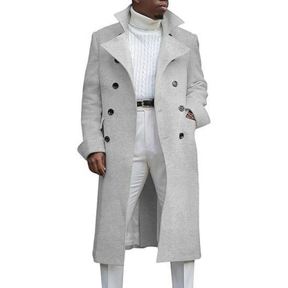 Men's Elegant Refined Warmth Overcoat