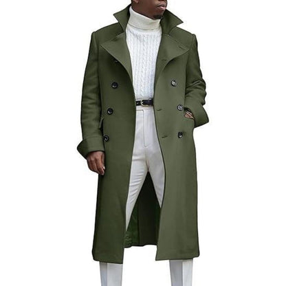 Men's Elegant Refined Warmth Overcoat