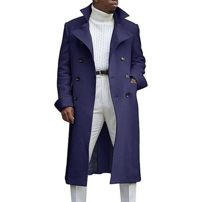 Men's Elegant Refined Warmth Overcoat