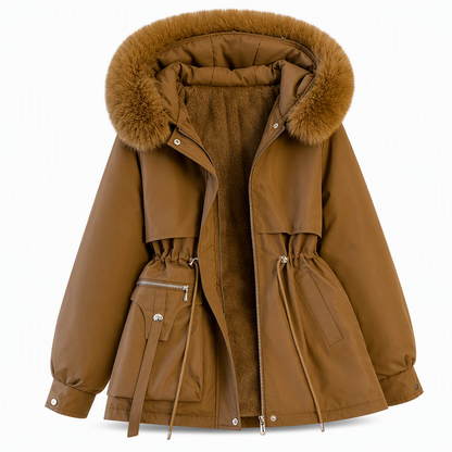 ⚡50% OFF🍁HOT SALE🍁Women's Winter Faux Fur Padded Parka【FREE SHIPPING】