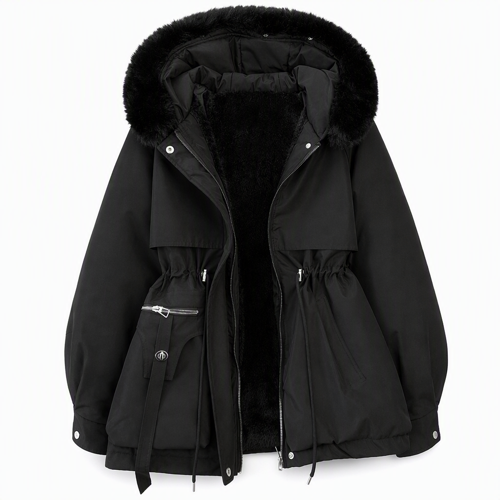 ⚡50% OFF🍁HOT SALE🍁Women's Winter Faux Fur Padded Parka【FREE SHIPPING】