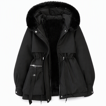 ⚡50% OFF🍁HOT SALE🍁Women's Winter Faux Fur Padded Parka【FREE SHIPPING】