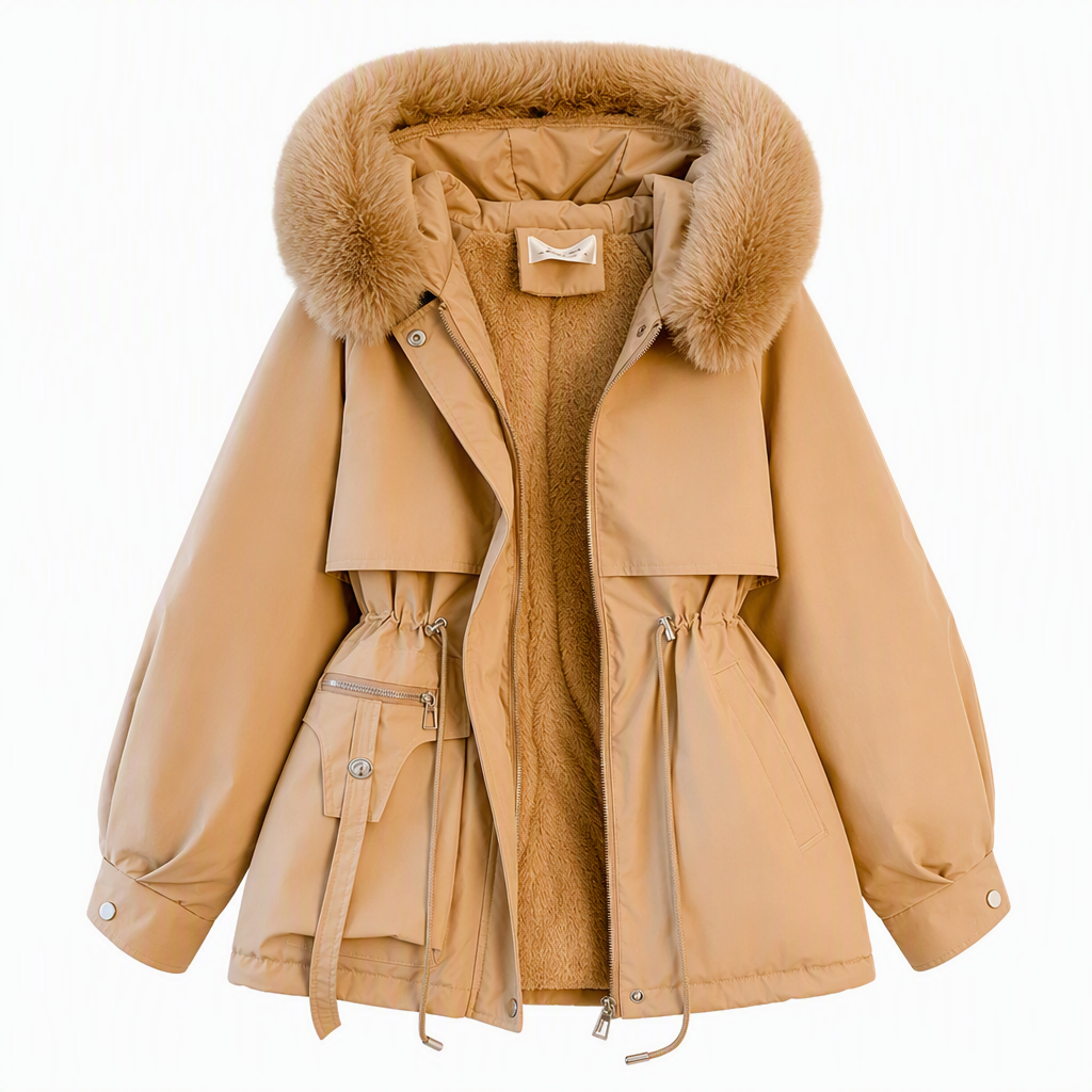 ⚡50% OFF🍁HOT SALE🍁Women's Winter Faux Fur Padded Parka【FREE SHIPPING】