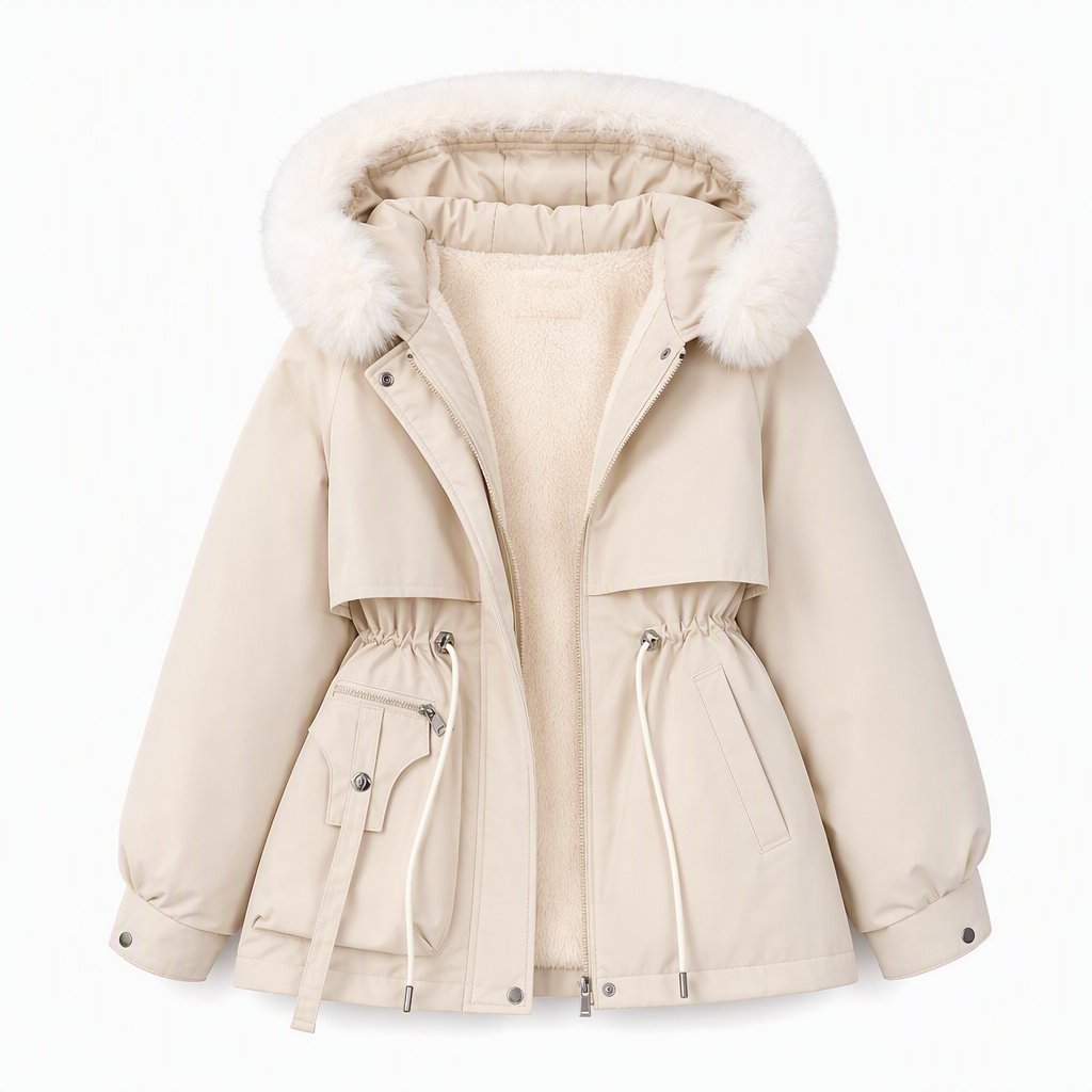 ⚡50% OFF🍁HOT SALE🍁Women's Winter Faux Fur Padded Parka【FREE SHIPPING】
