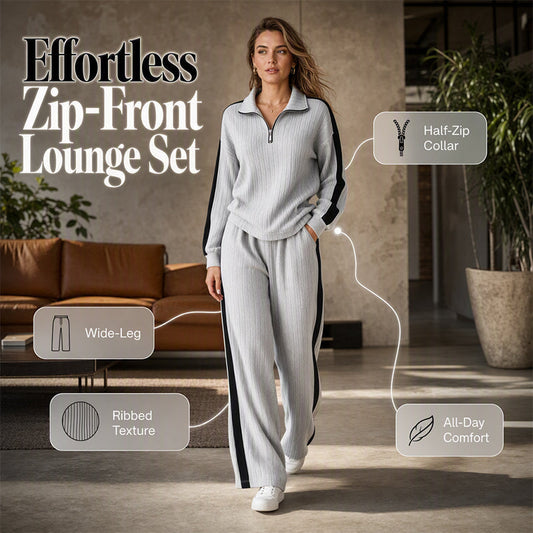 👗✨Women’s Casual Sweatshirt and Wide-Leg Pants✨